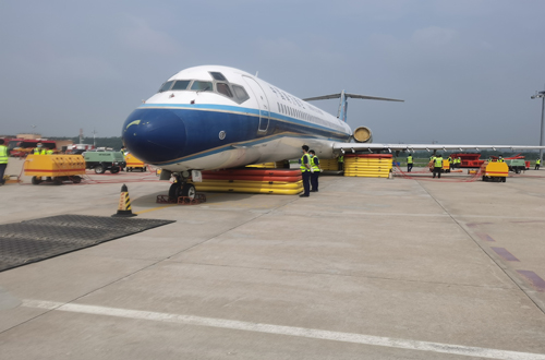 沈阳桃仙机场综合演练